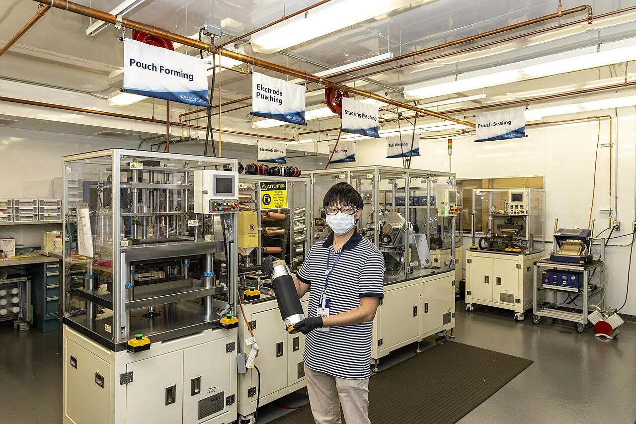 ORNL 배터리 제조·공정 설비 현장 · 외부 공개 관련 현장 참고사진